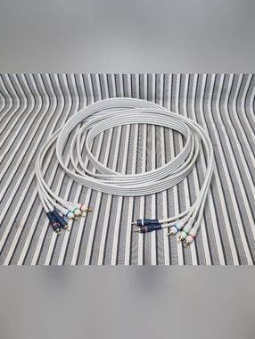 Steren Python RCA Component AV Cable 5-Plug HDTV 12FT Gold Plated